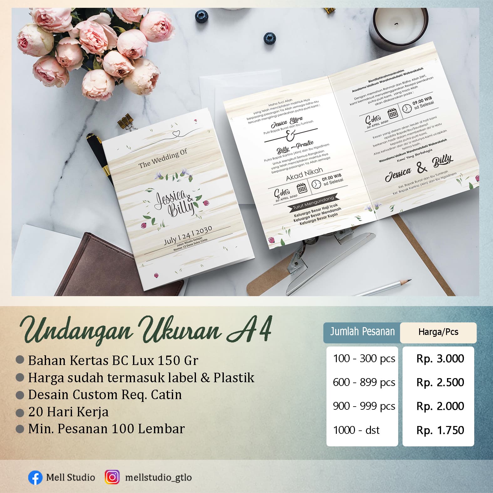 Seri Minimalis sampel 13