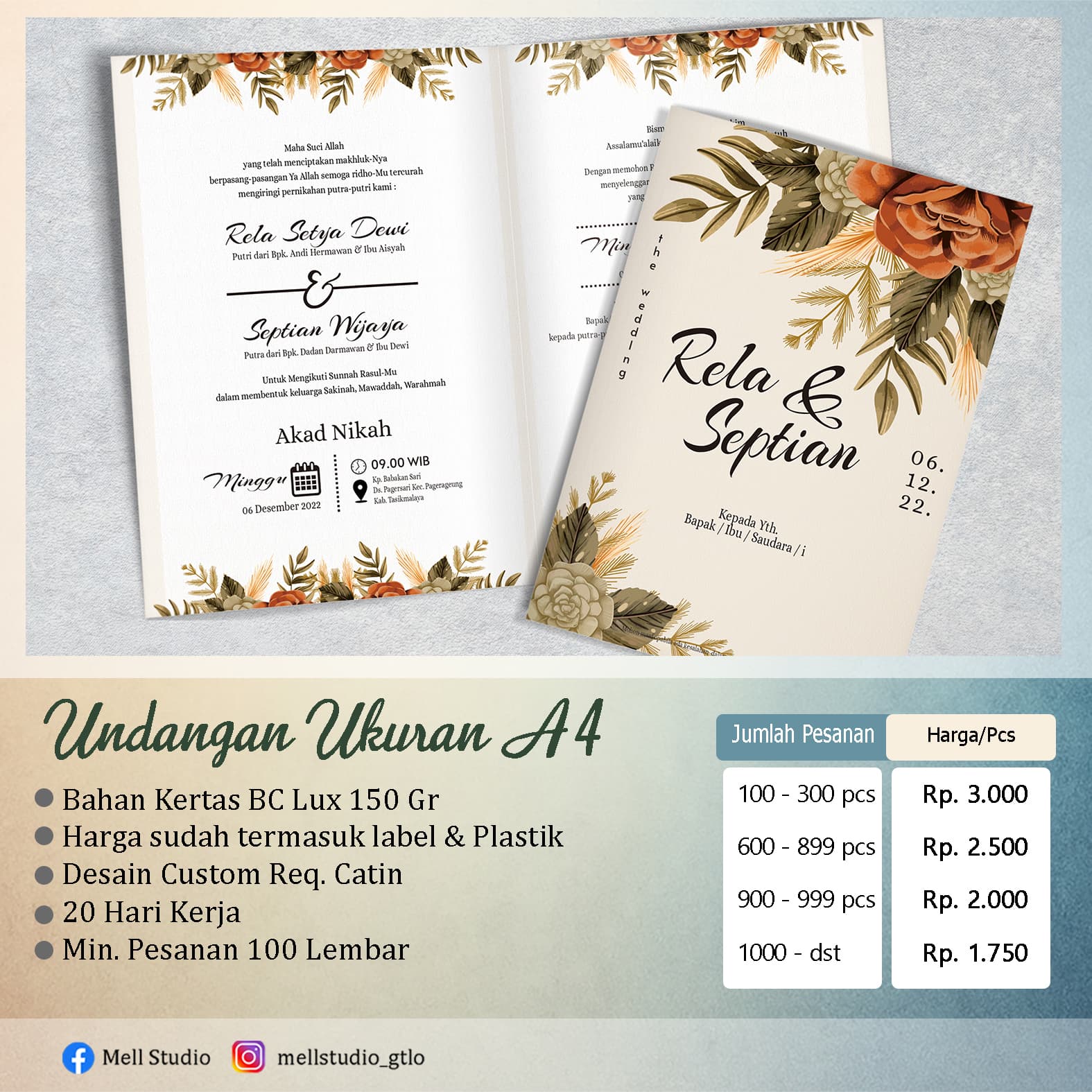 Seri Minimalis sampel 18