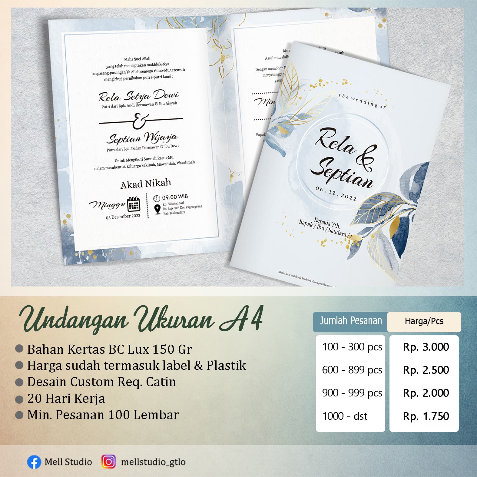 Seri Minimalis sampel 19