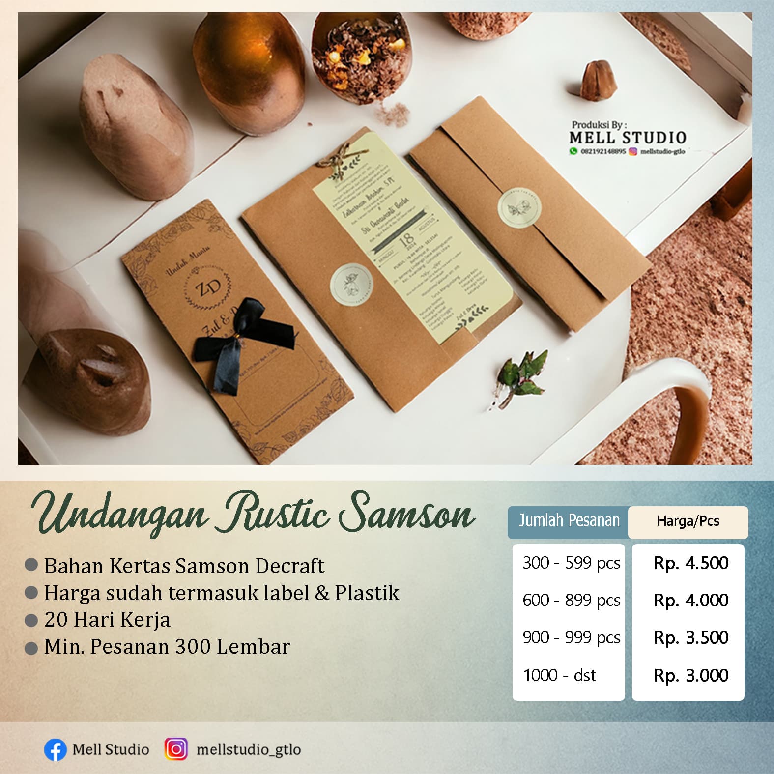 Seri Rustic sampel 2