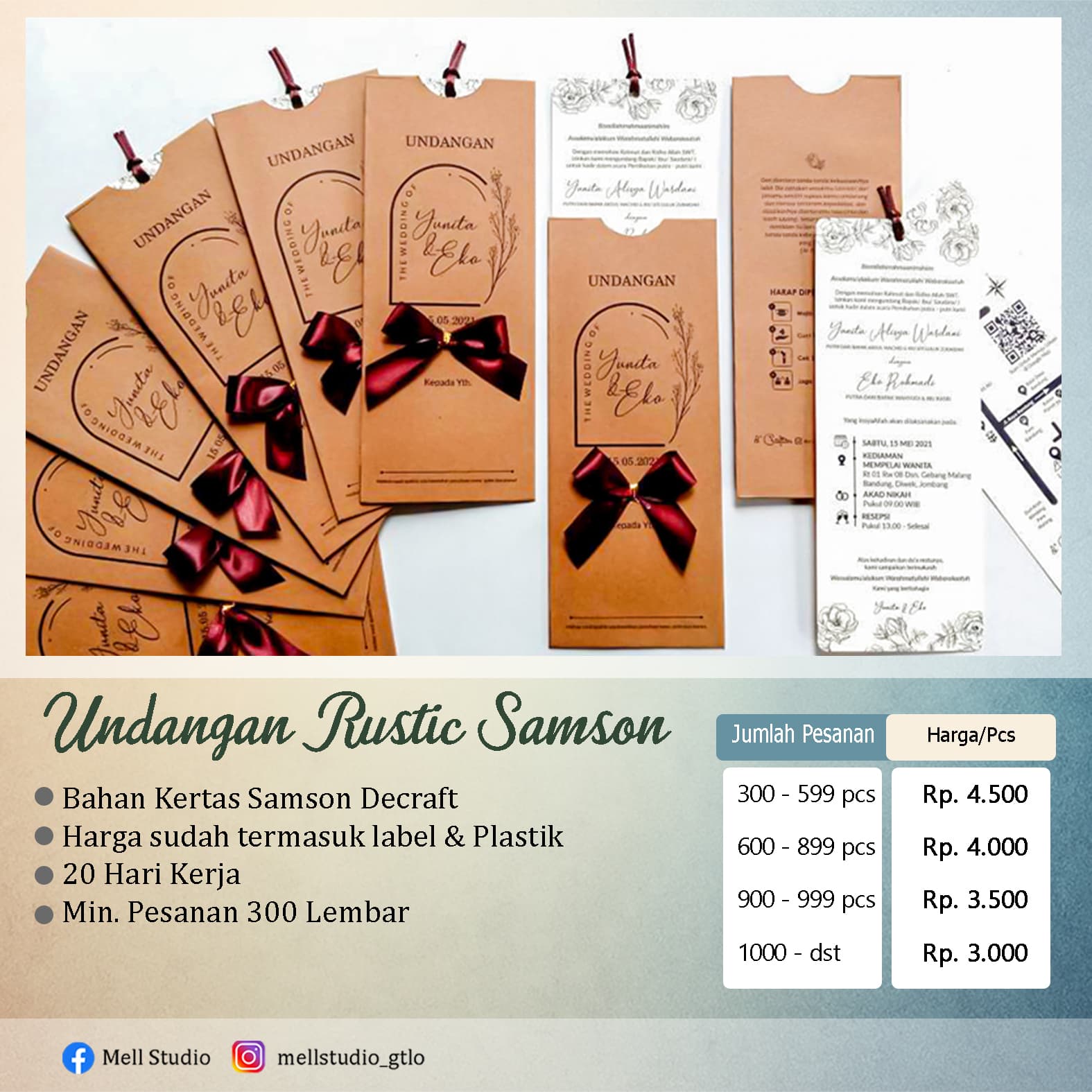 Seri Rustic sampel 3