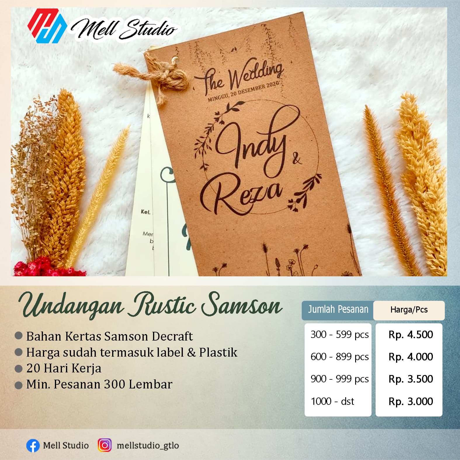 Seri Rustic sampel 4