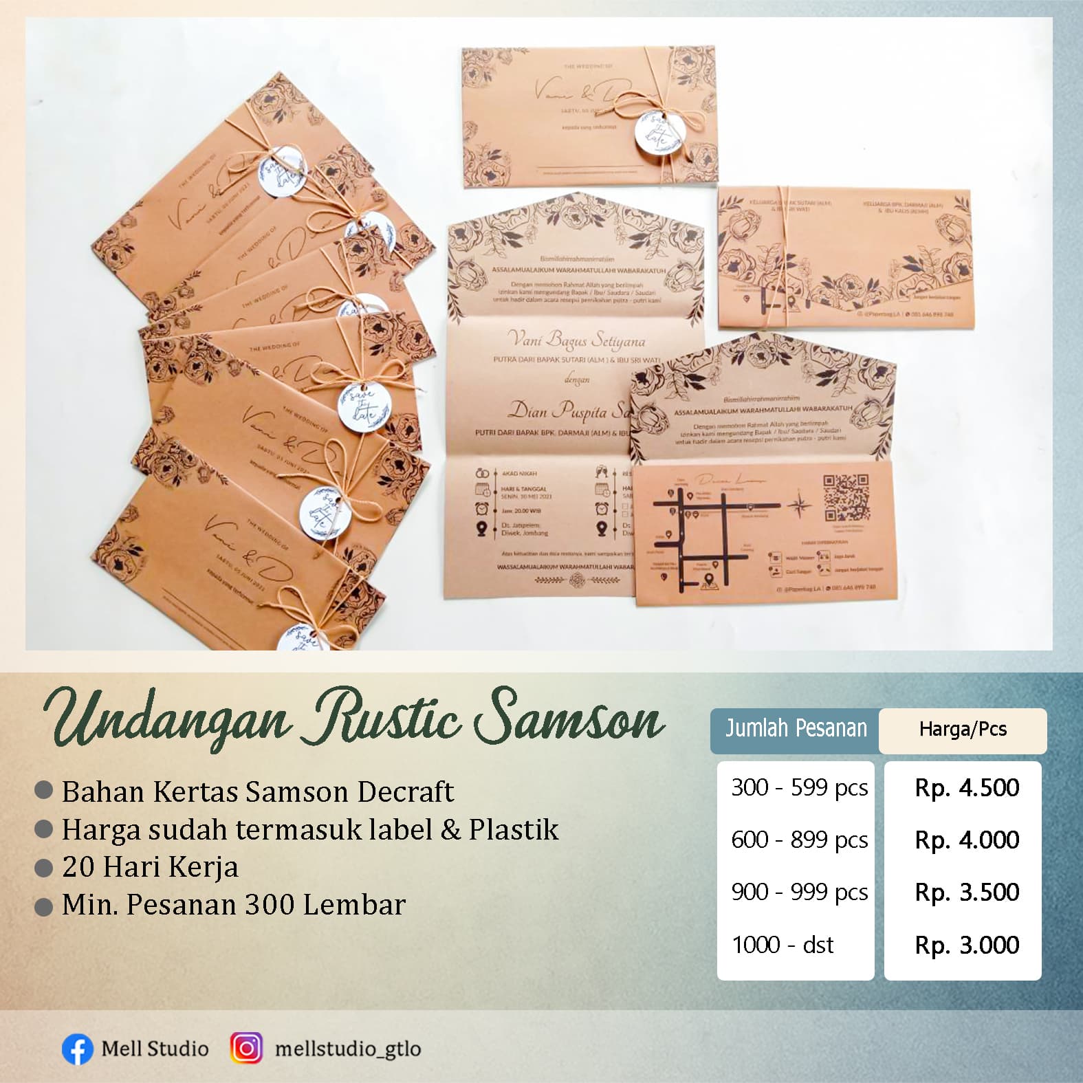 Seri Rustic sampel 5